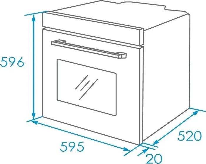 Духовой шкаф электрический AKPO PEA 7009SED03 IV