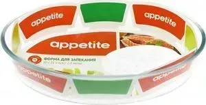 Форма для запекания Appetite овальная 30x21x6см/2,4л (PLD11)