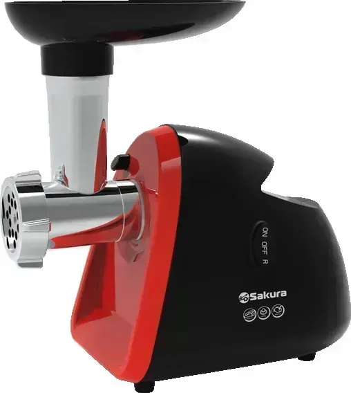 Мясорубка Sakura SA-6418RBK 1500Вт
