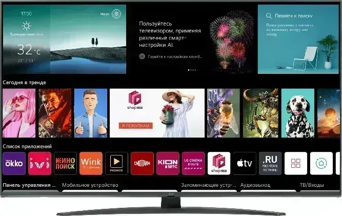 Телевизор LG 50UR81009LK
