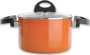 Кастрюля с крышкой BergHOFF с 16 см 2 л Eclipse оранжевая (3700156)