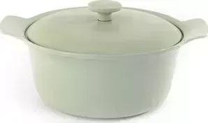 Кастрюля чугунная BergHOFF овальная с крышкой 24 см 4.2 л Ron (3900045)