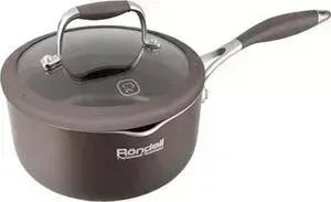 Ковш RONDELL 16 см с крышкой Mocaccino (RDA-553)