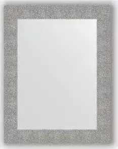 Зеркало Evoform в багетной раме Definite 70x90 см, чеканка серебряная 90 мм (BY 3183)