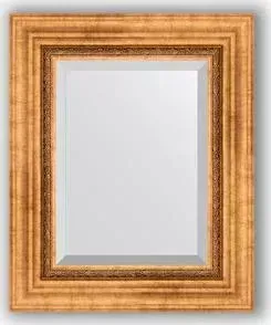 Зеркало Evoform с фацетом в багетной раме Exclusive 46x56 см, римское золото 88 мм (BY 3360)