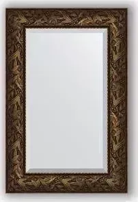 Зеркало Evoform с фацетом в багетной раме Exclusive 59x89 см, византия бронза 99 мм (BY 3417)