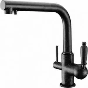 Смеситель для кухни ZorG GraniT под фильтр Clean Water черный металлик (ZR 313 YF-33 ЧЕРНЫЙМЕТА)