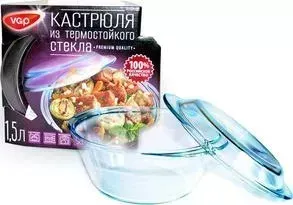 Кастрюля VGP Helpina толстостенная 1.5 л (0825/КТЛ15)