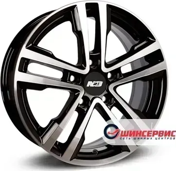 Диск автомобильный N2O V2197 R16 / 6.5J PCD 5x108.00 ET 50.00 ЦО 63.35