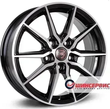 Диск автомобильный NZ R-03 R16 / 6.5J PCD 5x110.00 ET 37.00 ЦО 65.10