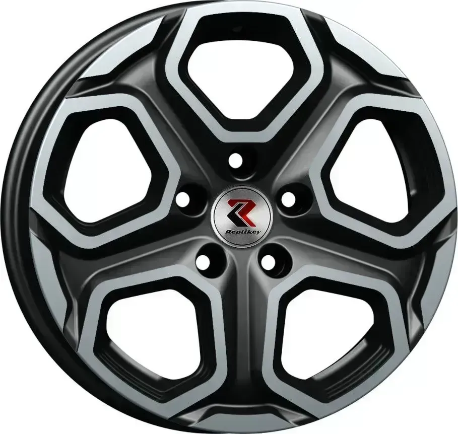 Диск автомобильный RЕPLIKEY Kaptur (R241)6,5\R16 5*114,3 ET50d66,1BK/FP[] Диски 6,5//R16