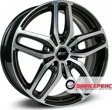 Диск автомобильный N2O V2200 R17 / 6.5J PCD 5x114.30 ET 49.00 ЦО 67.10