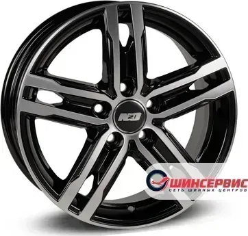 Диск автомобильный N2O V2178 R15 / 6.0J PCD 5x100.00 ET 38.00 ЦО 57.10