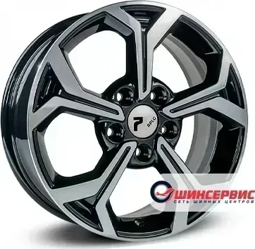 Диск автомобильный RPLC-Wheels Re190 R16 / 6.5J PCD 5x114.30 ET 50.00 ЦО 66.10