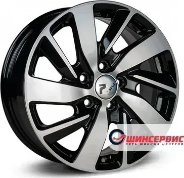 Диск автомобильный RPLC-Wheels Re166 R16 / 6.5J PCD 5x114.30 ET 50.00 ЦО 66.10