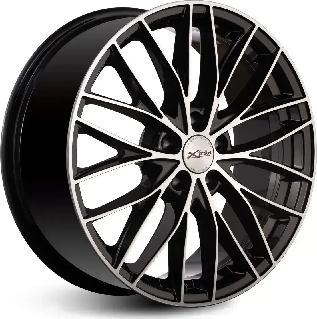 Диск автомобильный X'trike X-1307,5\R18 5*108 ET33d60,1BK/FP[]Omoda C5 Диски C5 7,5//R18
