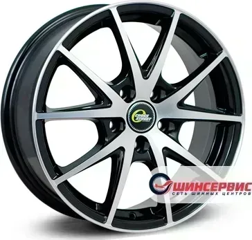 Диск автомобильный Cross Street CR-17 R15 / 6.0J PCD 4x98 ET 32.00 ЦО 58.60