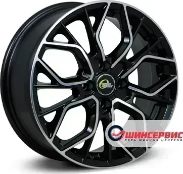 Диск автомобильный Cross Street CR-19 R17 / 7.0J PCD 5x108 ET 50.00 ЦО 63.30
