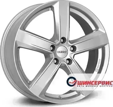 Диск автомобильный Dezent TU silver TU R17 / 7.0J PCD 5x108 ET 42.00 ЦО 65.10