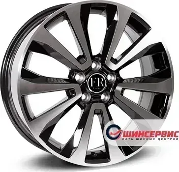 Диск автомобильный Replica FR SB1021 R17 / 7.0J PCD 5x100 ET 48.00 ЦО 56.10