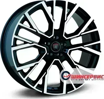 Диск автомобильный Yamato Samurai Masanorii R21 / 9.5J PCD 5x130 ET 46.00 ЦО 71.60