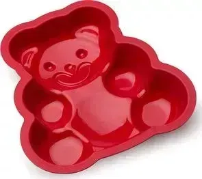 Форма для выпечки Oursson Silicone Медведь (BW2500S/RR)