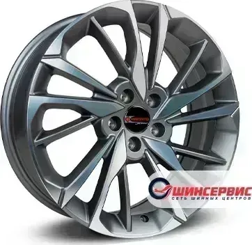 Диск автомобильный Yamato Satoshi R18 / 7.0J PCD 5x108 ET 36.00 ЦО 65.10