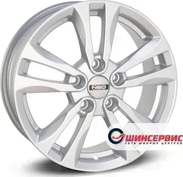 Диск автомобильный NEO 658 R16 / 6.5J PCD 5x110 ET 46.00 ЦО 63.40
