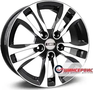 Диск автомобильный NEO 658 R16 / 6.5J PCD 5x110 ET 46.00 ЦО 63.40