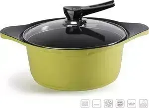 Кастрюля с крышкой Oursson с 2 л Pallete Anionic Ceramic (CA1802C/GA)