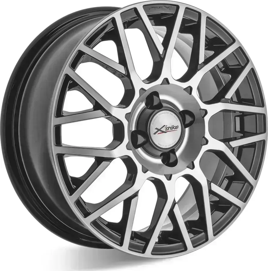 Диск автомобильный X'trike X-1326,0\R15 4*100 ET37d60,1BK/FP[] Диски 6,0//R15