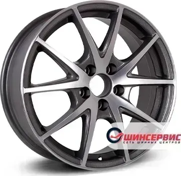 Диск автомобильный Cross Street CR-17 R16 / 6.0J PCD 4x100 ET 50.00 ЦО 60.10