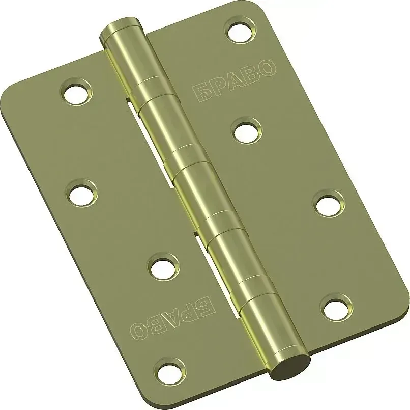 Для межкомнатных дверей BRAVO RS-7-4BB 100*70*2,5 SG МатЗолото 055-0231
