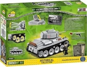 Конструктор COBI Пластиковый Танк LT vz.38 Panzer 38t - COBI-2384
