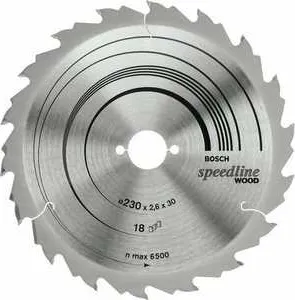 Диск пильный Bosch 235х30/25мм 30зубьев Speedline Wood (2.608.640.807)