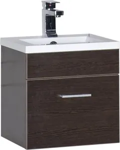 Тумба с раковиной Aquanet с Нота 50 венге (159093+154242) с 50 (159093, 204095)
