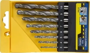 Набор сверл Stayer по металлу 8шт d 3-10 мм Profi (29602-H8)