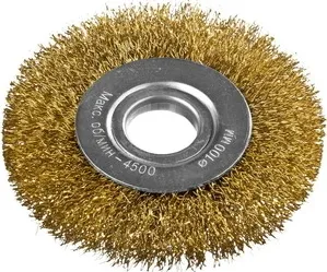 Корщетка DEXX -колесо витая 125 мм х22 мм (35101-125)