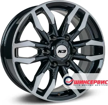 Диск автомобильный N2O V2228 R17 / 7.5J PCD 6x139.7 ET 30.00 ЦО 106.10