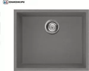 Мойка кухонная OMOIKIRI Bosen 54-U-PL, 540х440, платина (4993233)