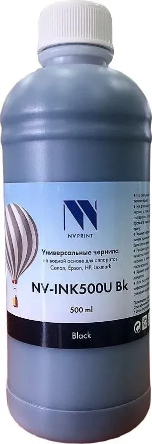 Чернила NV PRINT NV-INK500UBk черный (B4661)