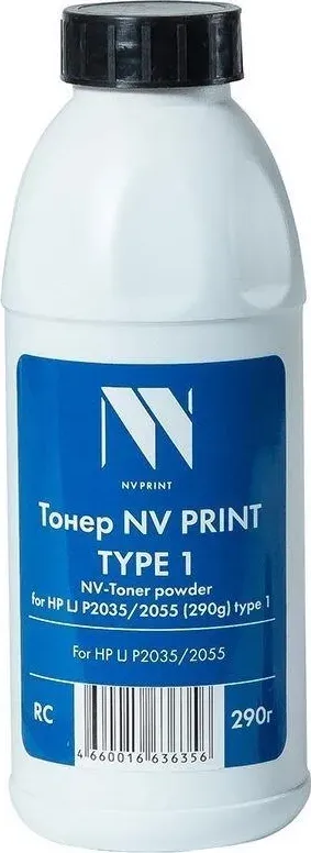Тонер NV PRINT NV-HPLJP2035(290G)TYPE1 черный (A7084)