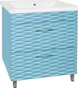 Тумба под раковину Style line Ассоль 80 с доводчиками, 2 ящ., Сомо 80 (2000949082202)