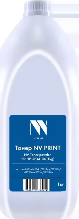 Тонер NV PRINT NV-HPLJPM104(1KG) черный (A6335)