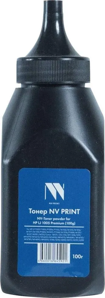 Тонер NV PRINT NV-1005-PR-100G черный (B1937)