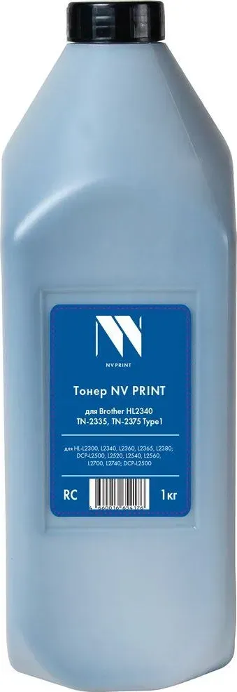 Тонер NV PRINT NV-HL2340-TYPE1-1KG черный (B2460)