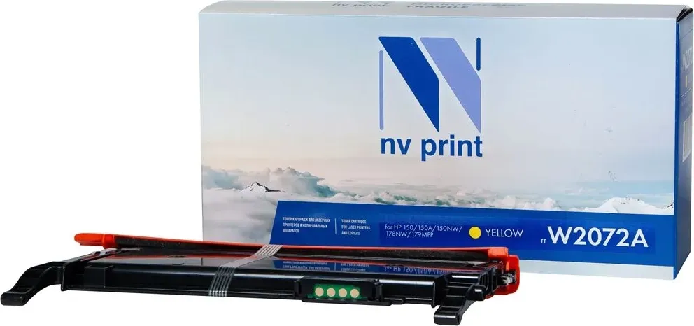 Картридж NV PRINT NV-W2072A Y совместимый Y