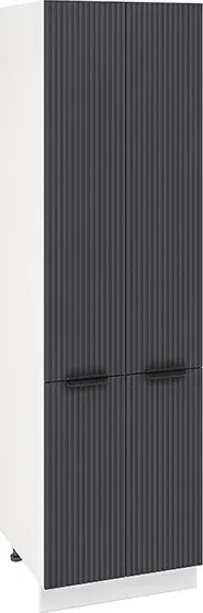 Пенал Интерьер-Центр Норд Line П600Н-22 высокий глухой 4 дверцы пенал 4