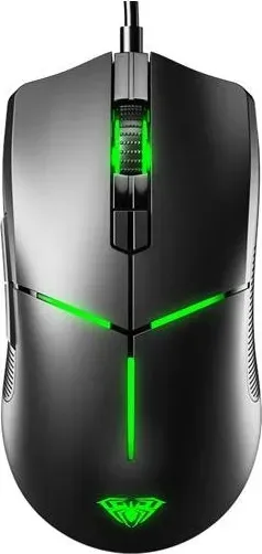 Мышь компьютерная AULA F820 черный проводная