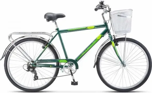 Велосипед STELS Navigator-250 V 26" Z010 LU101712 LU095302 19" Зеленый 2023